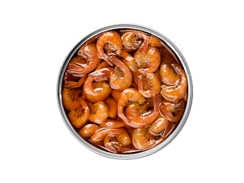ABC+ - Spiced Wild Shrimp in Olive Oil w/ Garlic - FishNook Tinned Seafood Co.
