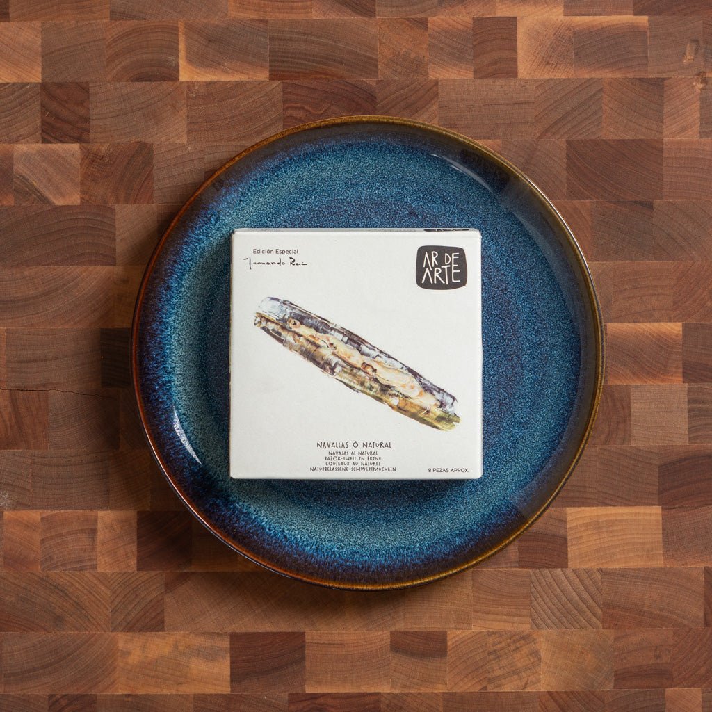 Ar De Arte - Galician Razor Clams in Brine - FishNook Tinned Seafood Co.