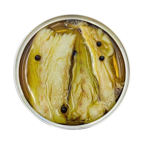 Ar De Arte - Wild Cod in Olive Oil w/ Garlic & Black Peppercorns - FishNook Tinned Seafood Co.