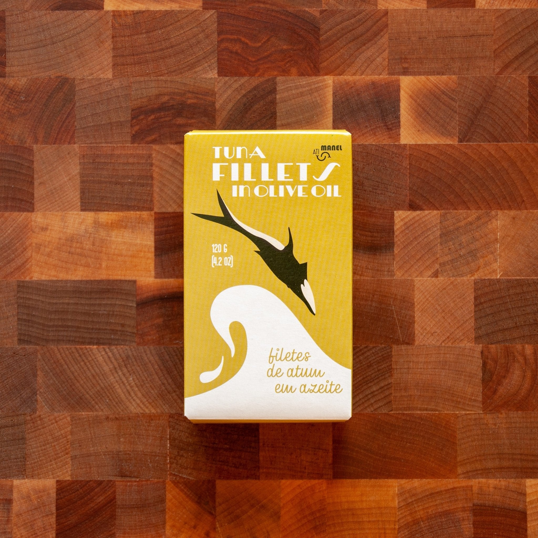 Ati Manel - Skipjack Tuna Fillets in Olive Oil - FishNook Tinned Seafood Co.