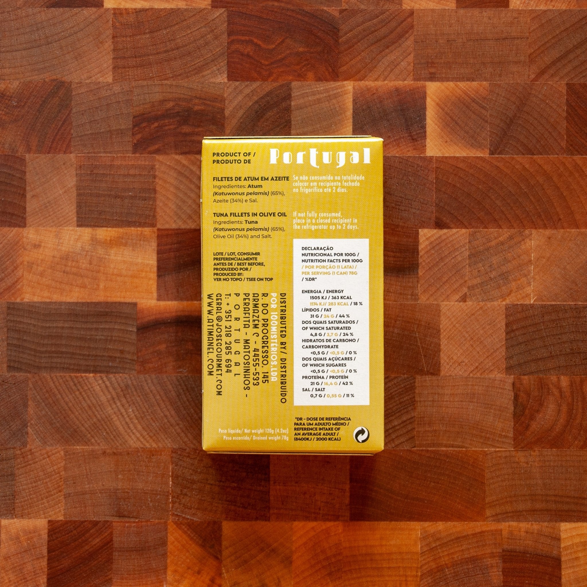 Ati Manel - Skipjack Tuna Fillets in Olive Oil - FishNook Tinned Seafood Co.