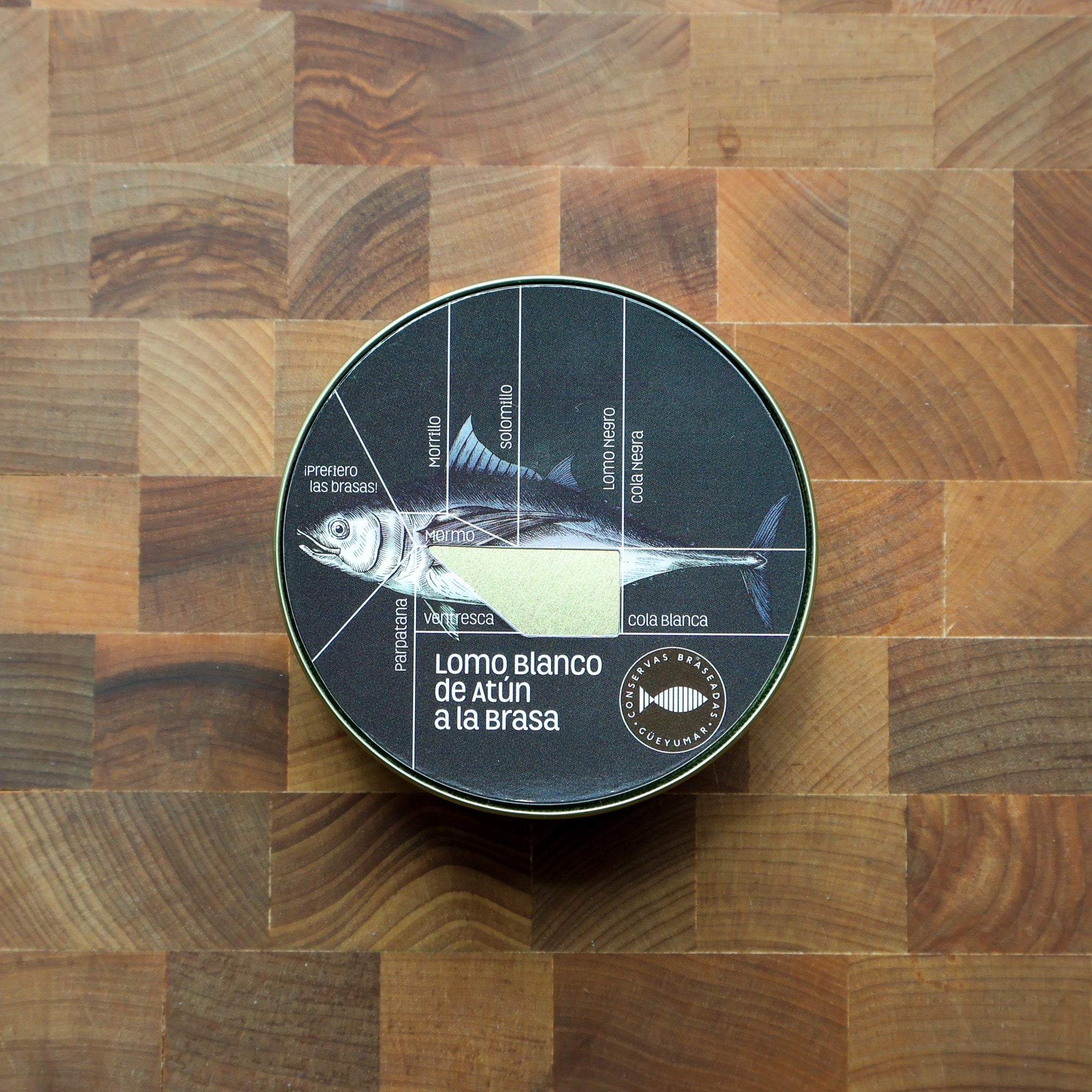 Gueyu Mar - Chargrilled Bluefin Tuna Loin (Lomo Blanco) - FishNook Tinned Seafood Co.