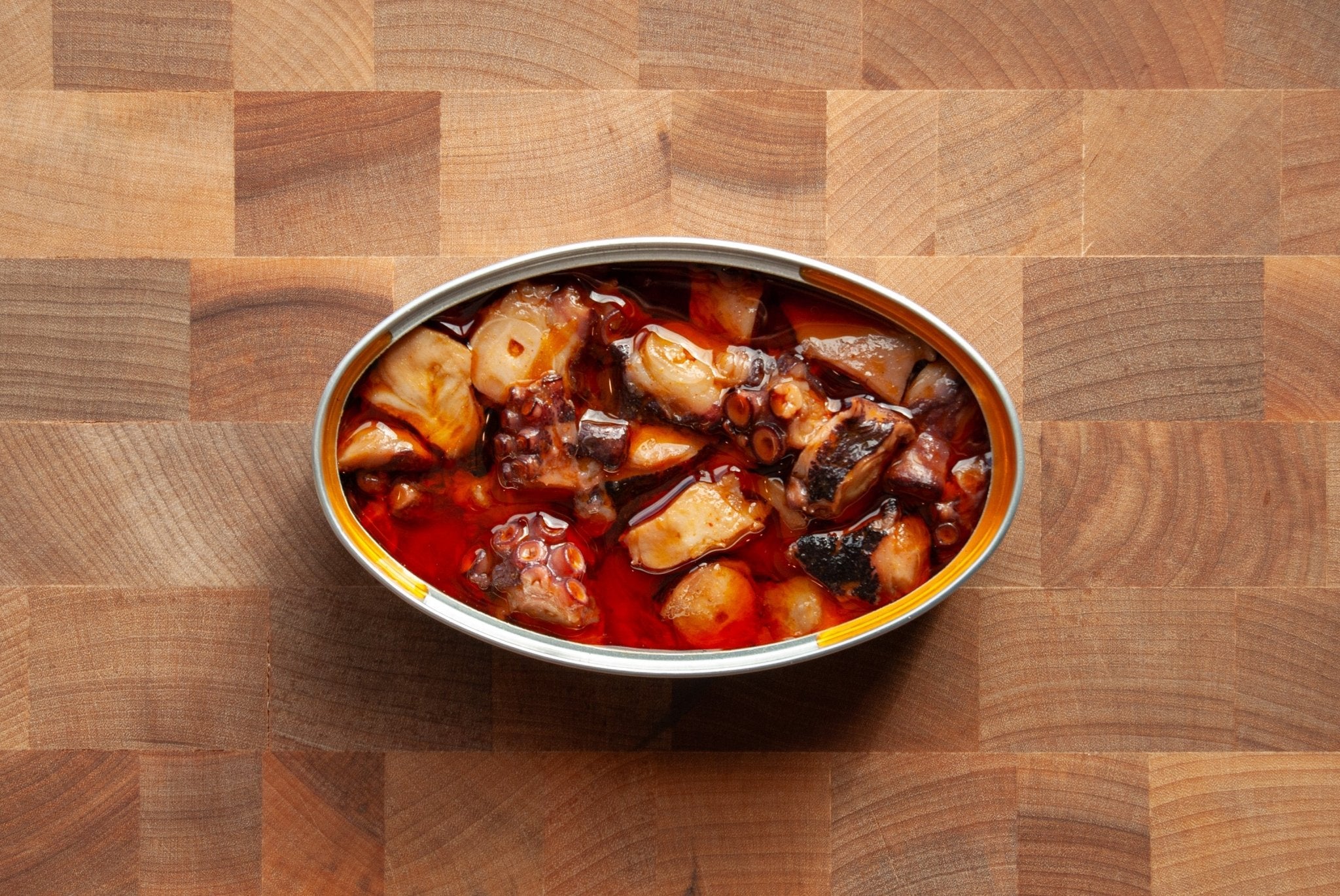 Conservas de Cambados - Octopus Bites in Onion & Paprika Galician Sauce - FishNook Tinned Seafood Co.