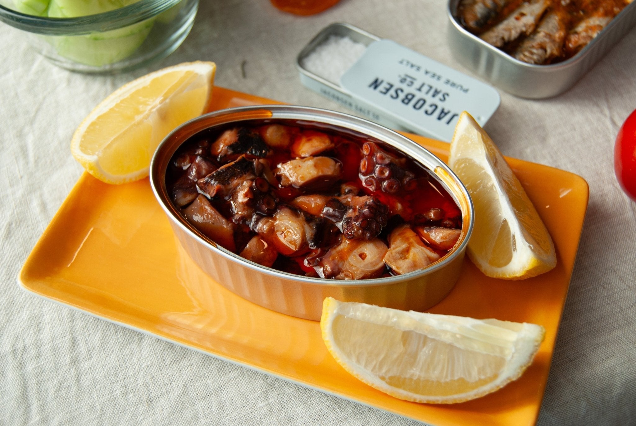 Conservas de Cambados - Octopus Bites in Onion & Paprika Galician Sauce - FishNook Tinned Seafood Co.