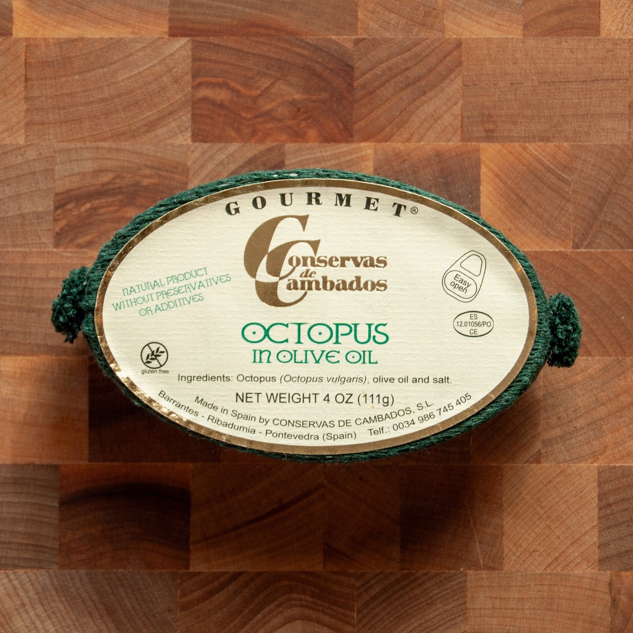 Conservas de Cambados - Octopus Bites in Olive Oil - FishNook Tinned Seafood Co.