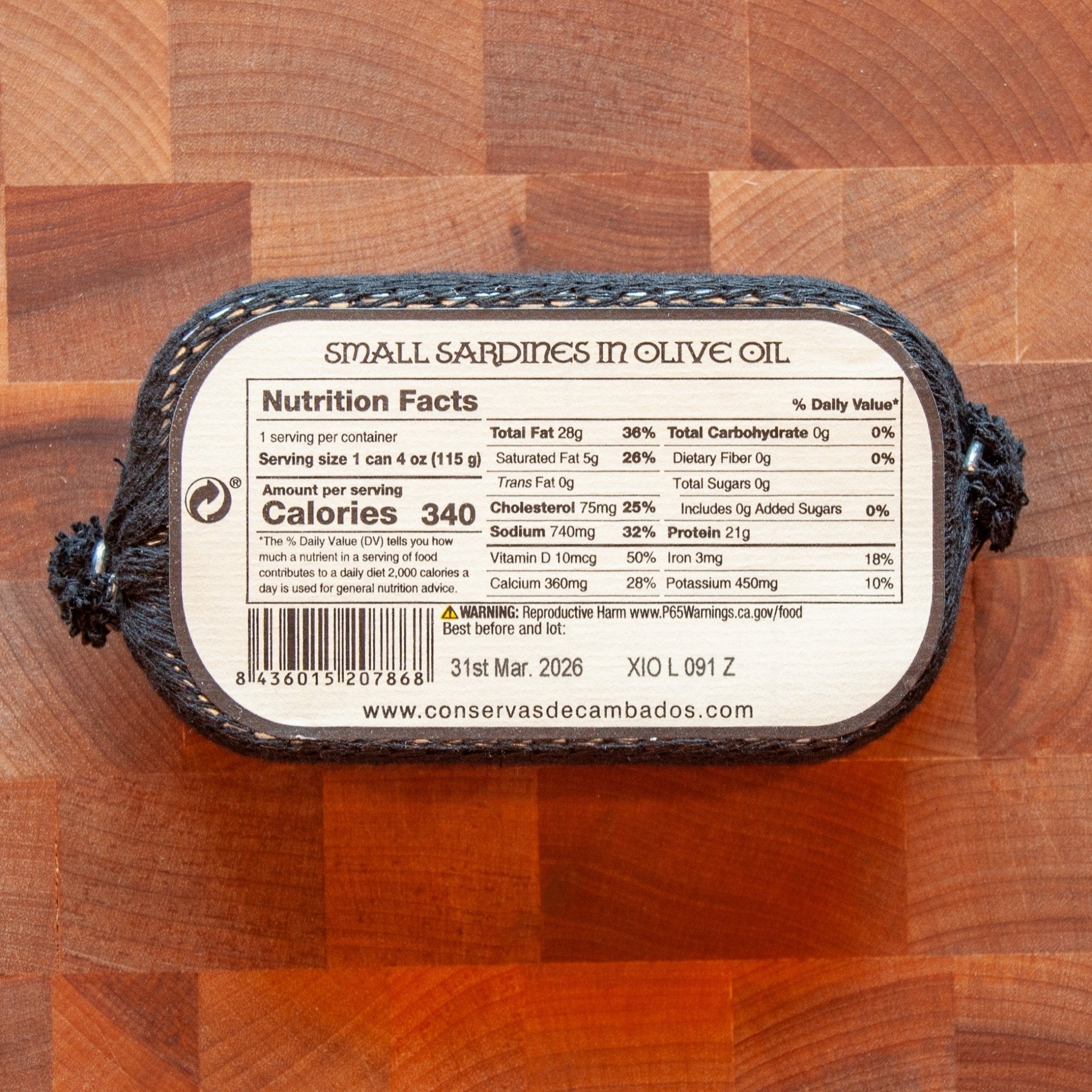 Conservas de Cambados - Very Small Sardines in Olive Oil - FishNook Tinned Seafood Co.