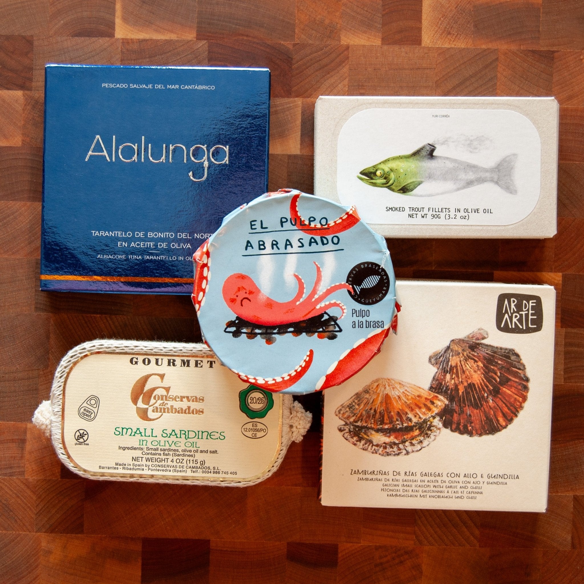 Deluxe Tinned Fish Gift Box – FishNook Tinned Seafood Co Deluxe Tinned Fish Gift Box – FishNook Tinned Seafood Co