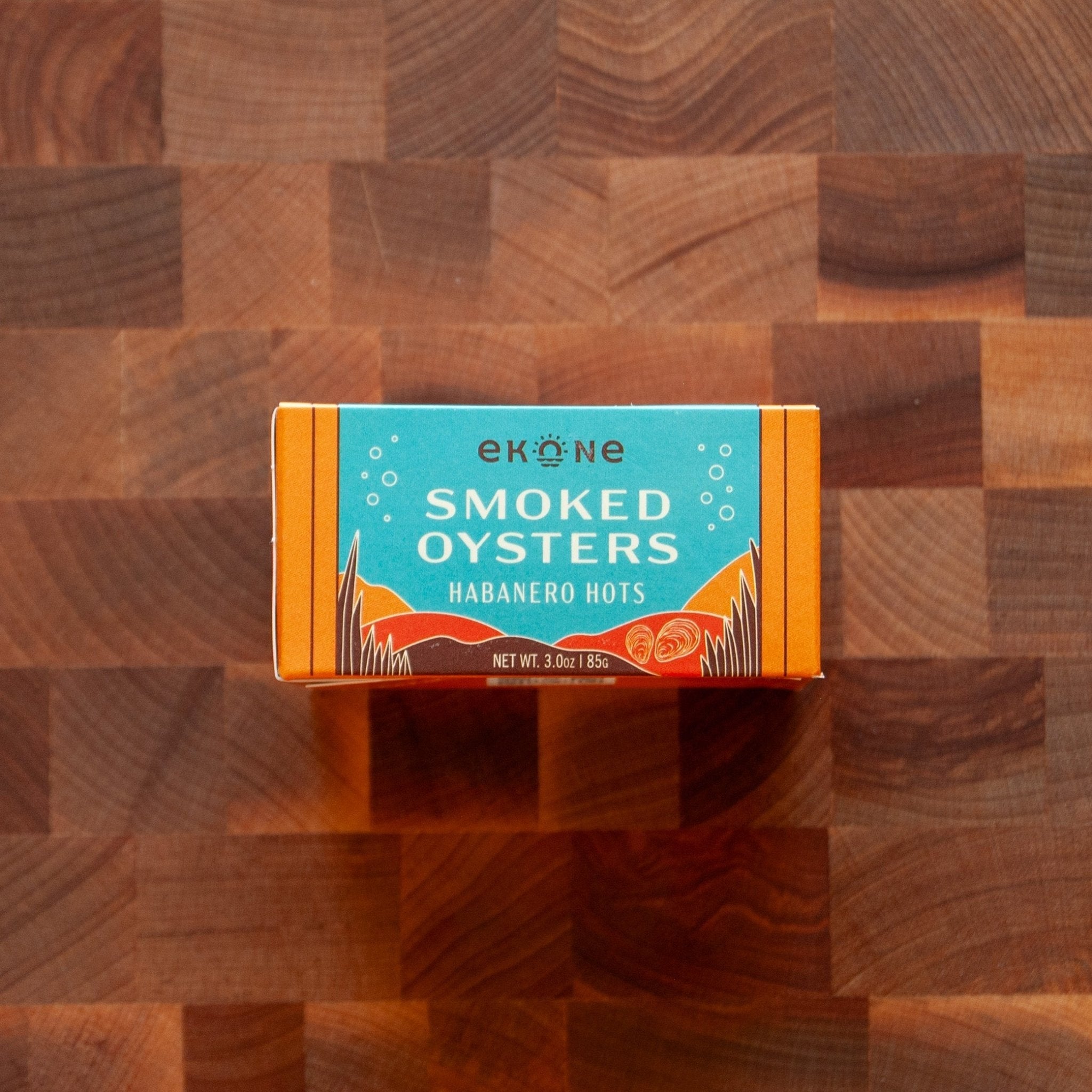 Ekone - Habanero Smoked Oysters - FishNook Tinned Seafood Co.