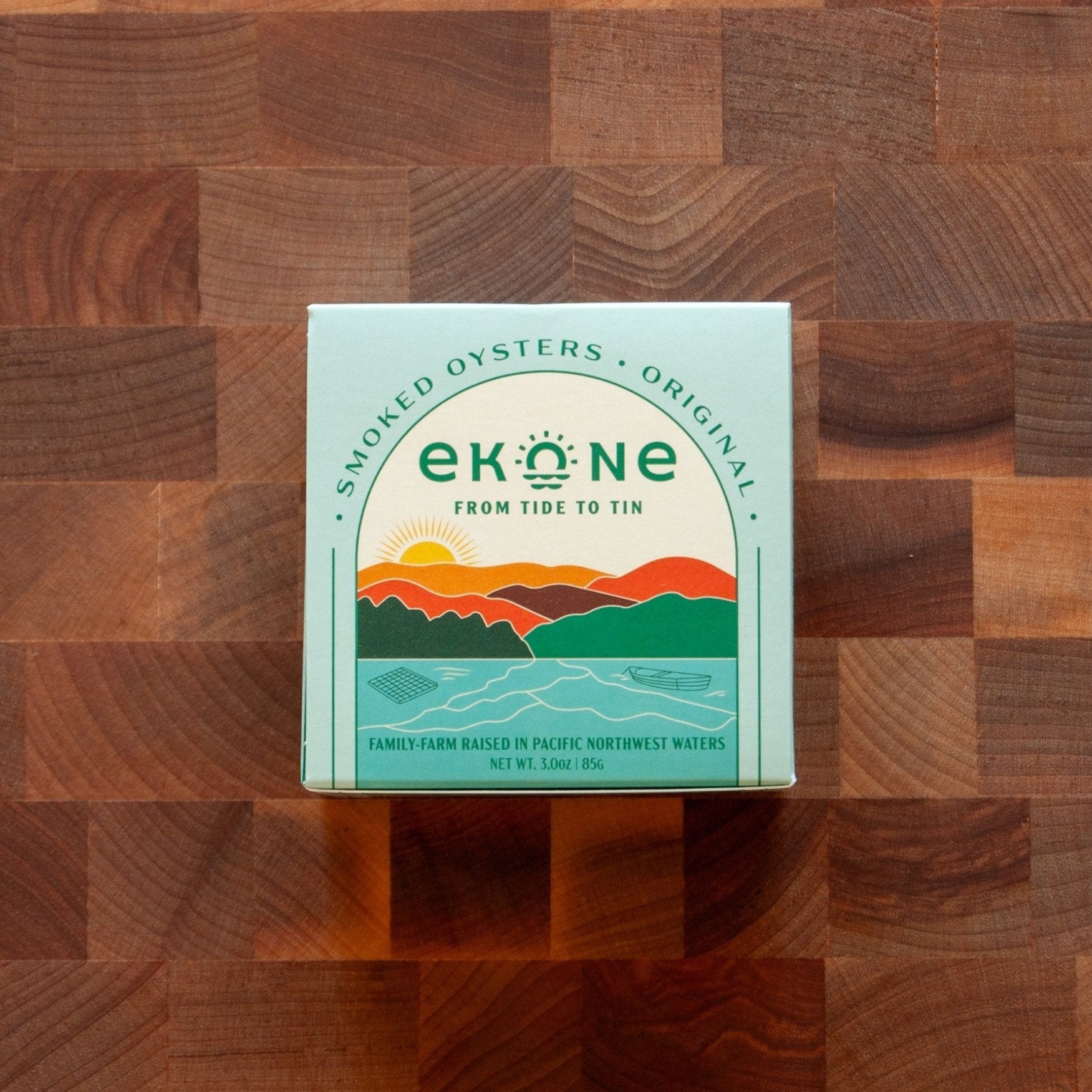 Ekone - Original Smoked Oysters - FishNook Tinned Seafood Co.