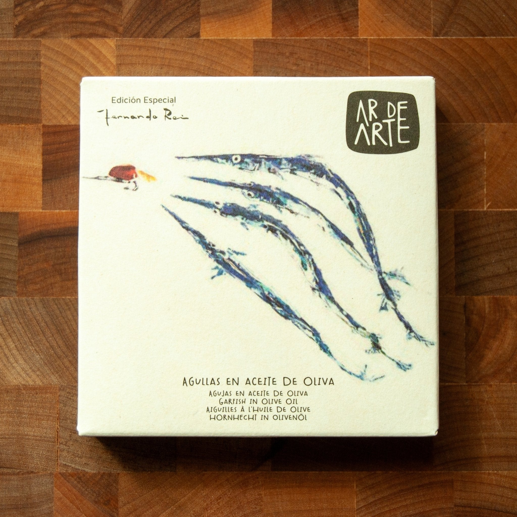 Ar De Arte - Galician Garfish in Olive Oil - FishNook Tinned Seafood Co.
