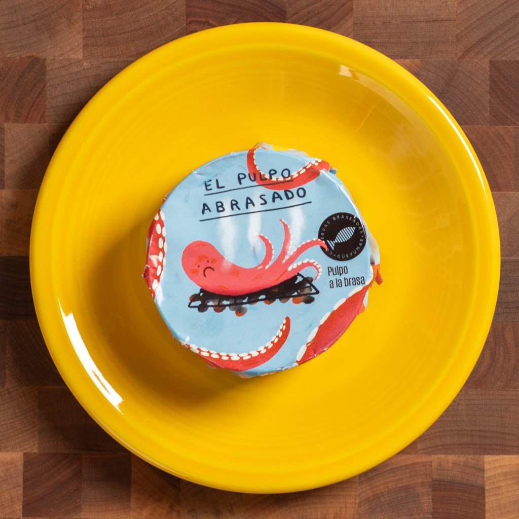Gueyu Mar - Chargrilled Octopus in EVOO - FishNook Tinned Seafood Co.