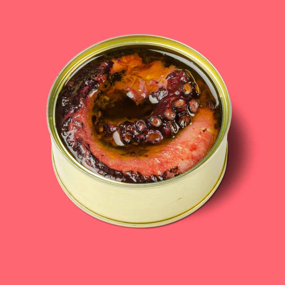 Gueyu Mar - Chargrilled Octopus in EVOO - FishNook Tinned Seafood Co.