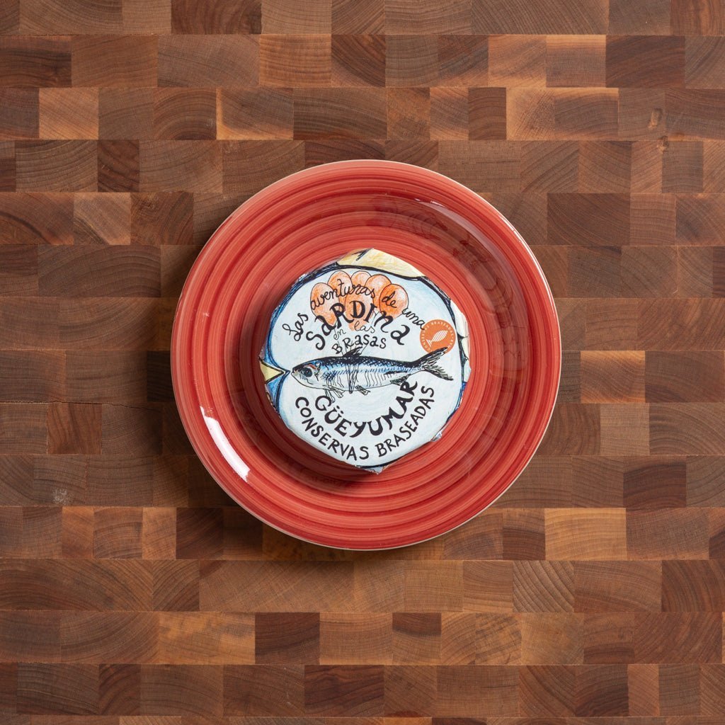 Gueyu Mar - Chargrilled Smoked Sardine Tails in EVOO - FishNook Tinned Seafood Co.