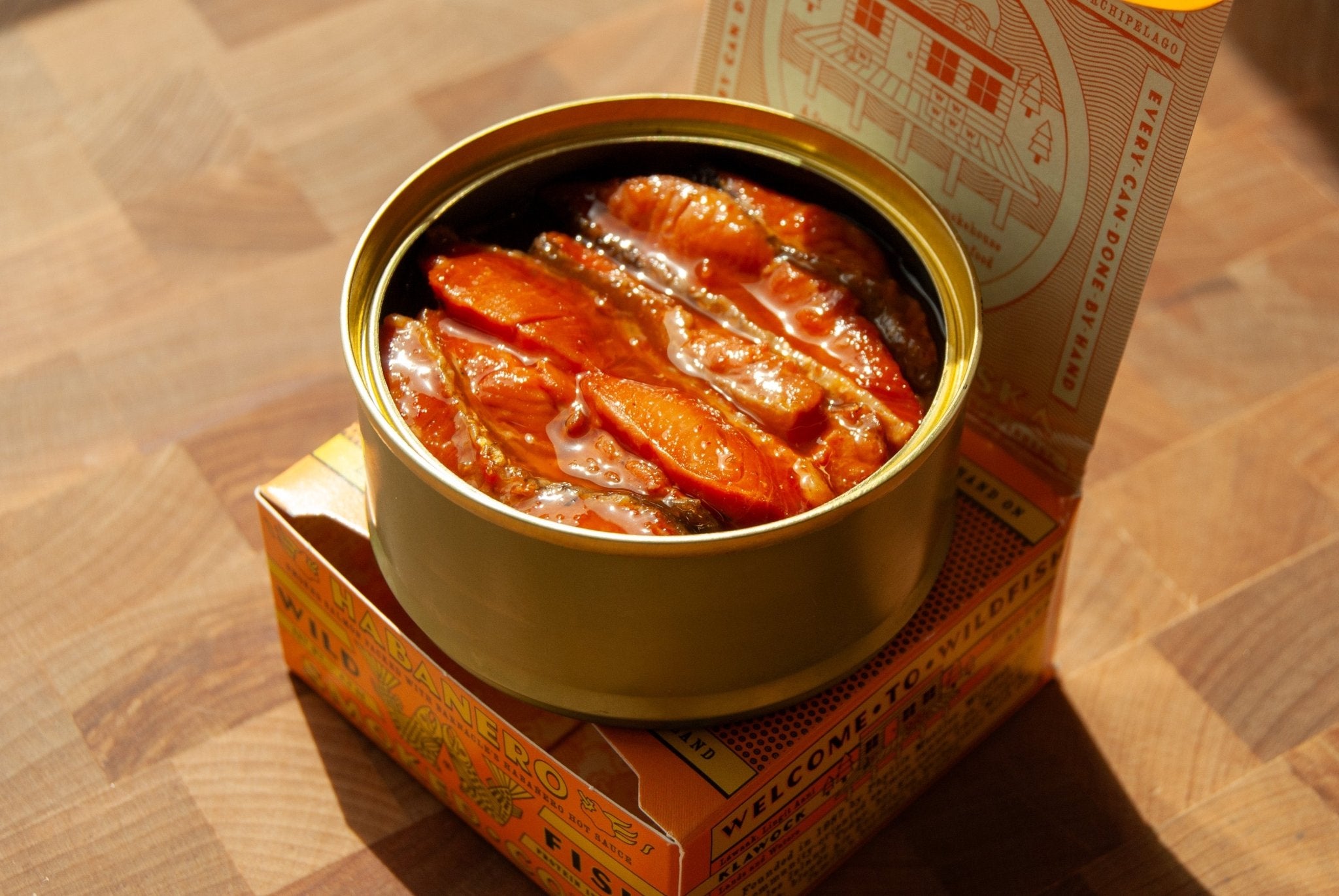 Wildfish Cannery - Habanero Smoked Coho Salmon - FishNook Tinned Seafood Co.