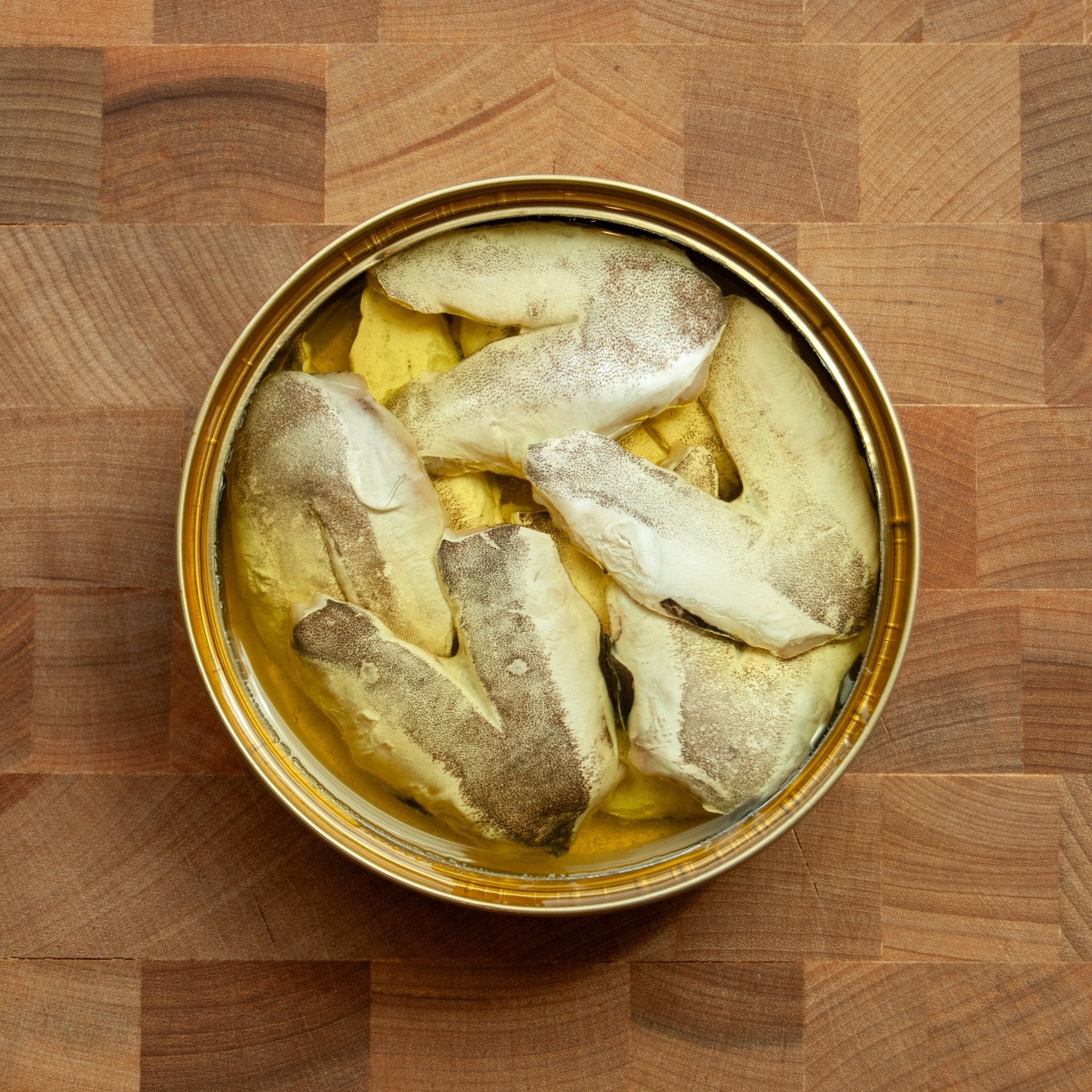 Alalunga - Hake Cheeks "Cocochas" in Olive Oil - FishNook Tinned Seafood Co.