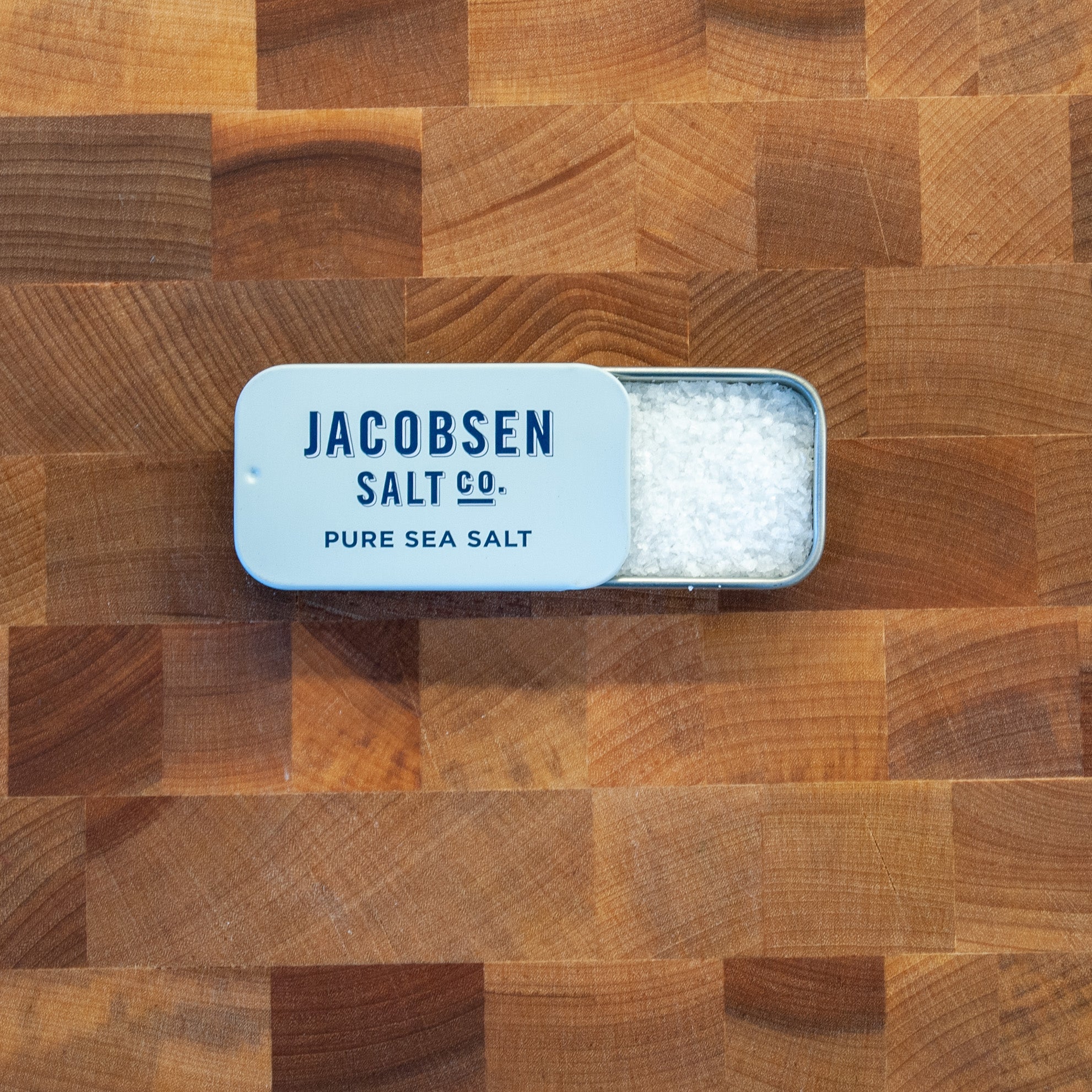 Jacobsen Salt Co - Jacobsen Flaky Sea Salt Slide Tin - FishNook Tinned Seafood Co.