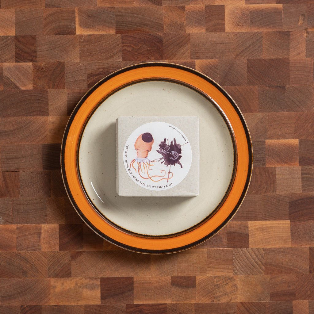 Jose Gourmet - Cuttlefish, Ink & Shrimp Paté - FishNook Tinned Seafood Co.