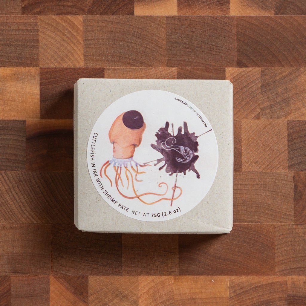 Jose Gourmet - Cuttlefish, Ink & Shrimp Paté - FishNook Tinned Seafood Co.