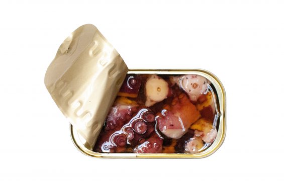 Jose Gourmet - Octopus in Olive Oil w/ Garlic - FishNook Tinned Seafood Co.