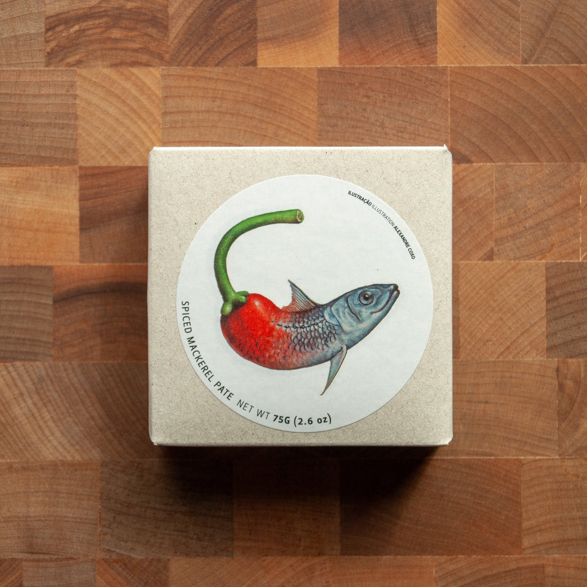 Jose Gourmet - Spiced Mackerel Paté - FishNook Tinned Seafood Co.