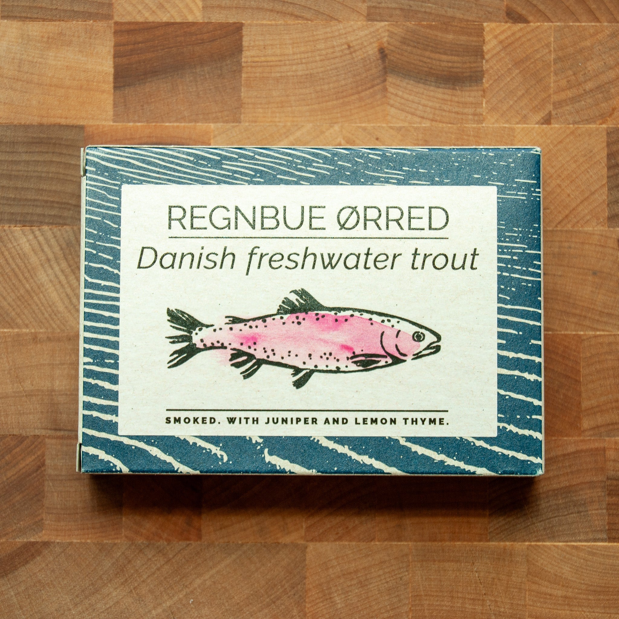Fangst - Juniper & Lemon Thyme Smoked Trout - FishNook Tinned Seafood Co.