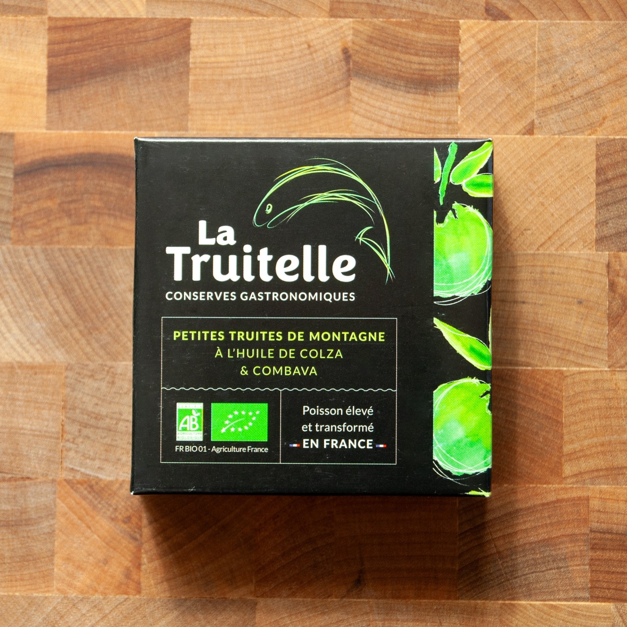 La Truitelle - Mountain Troutlings w/ Kaffir Lime - FishNook Tinned Seafood Co.