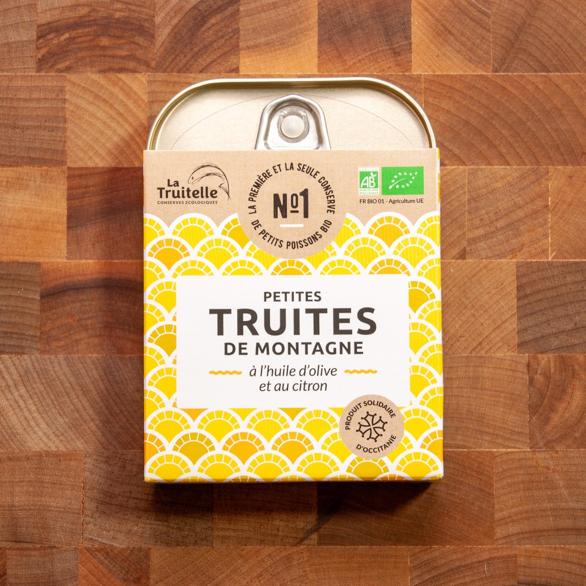 La Truitelle - Mountain Troutlings in EVOO w/ Lemon - FishNook Tinned Seafood Co.