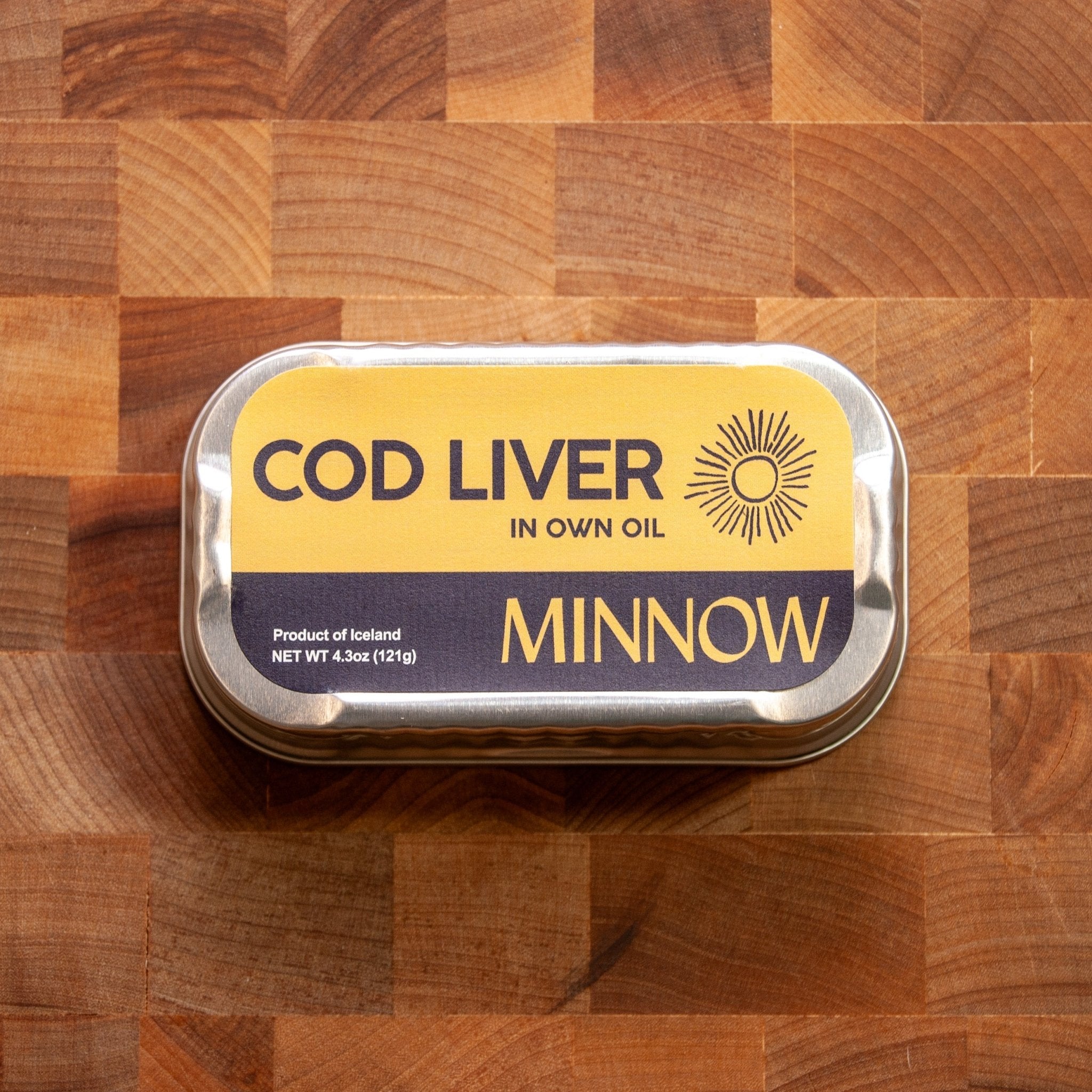 Minnow - Cod Liver - FishNook Tinned Seafood Co.