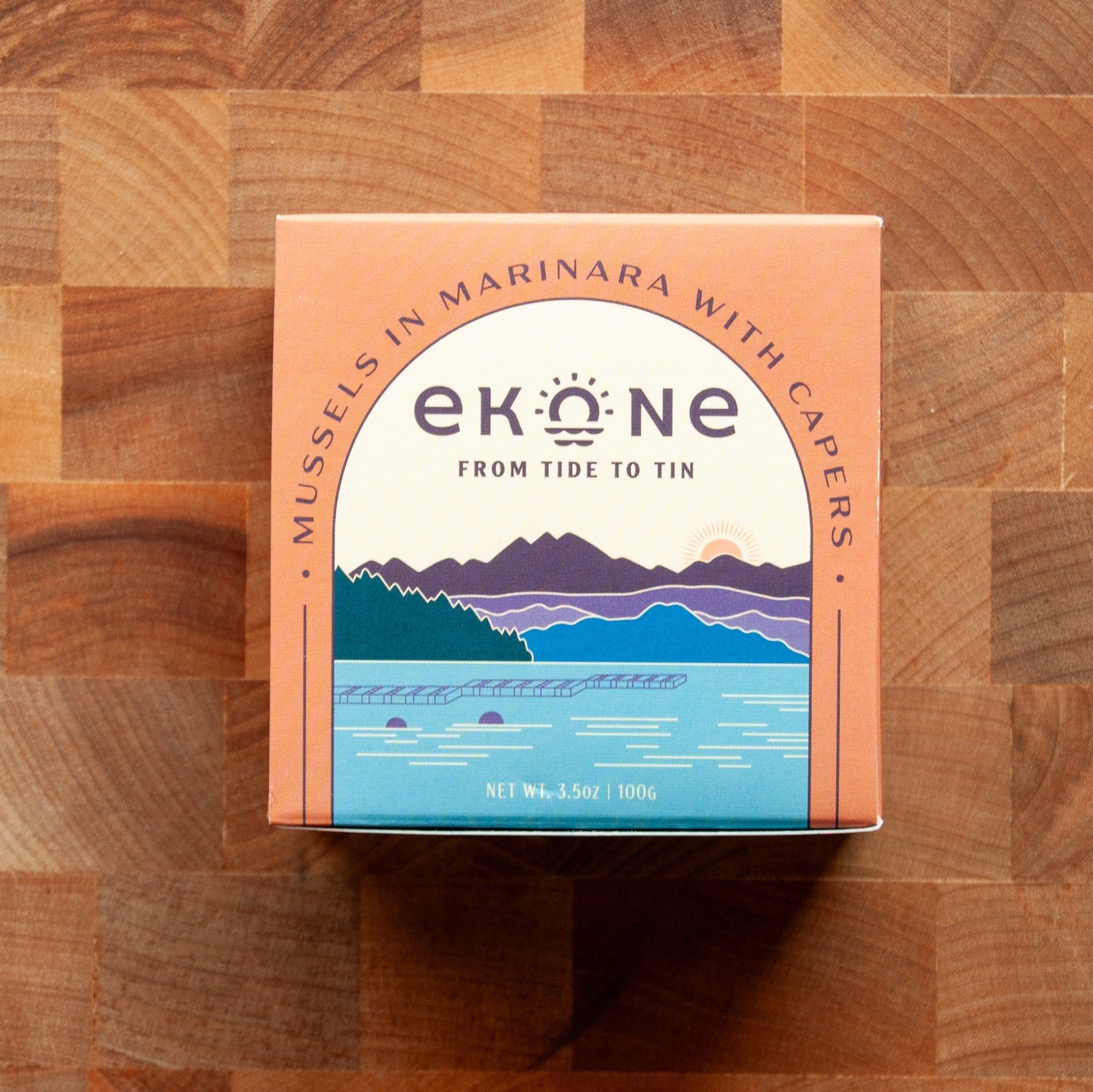 Ekone - Mussels in Marinara with Capers - FishNook Tinned Seafood Co.