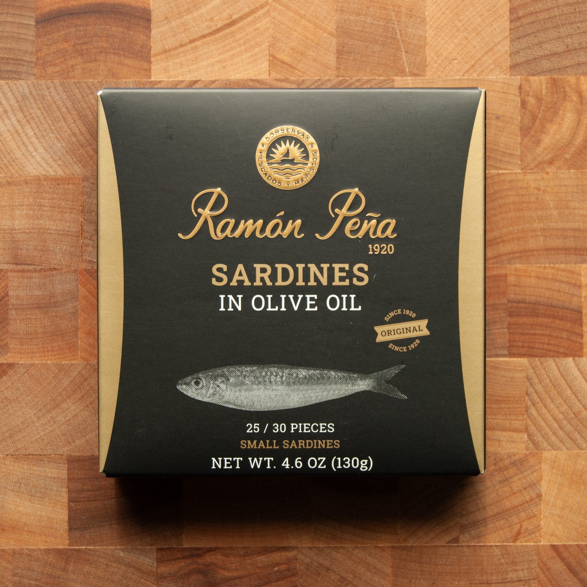 Ramon Peña - 25/30 Very Small Sardines in Olive Oil - FishNook Tinned Seafood Co.