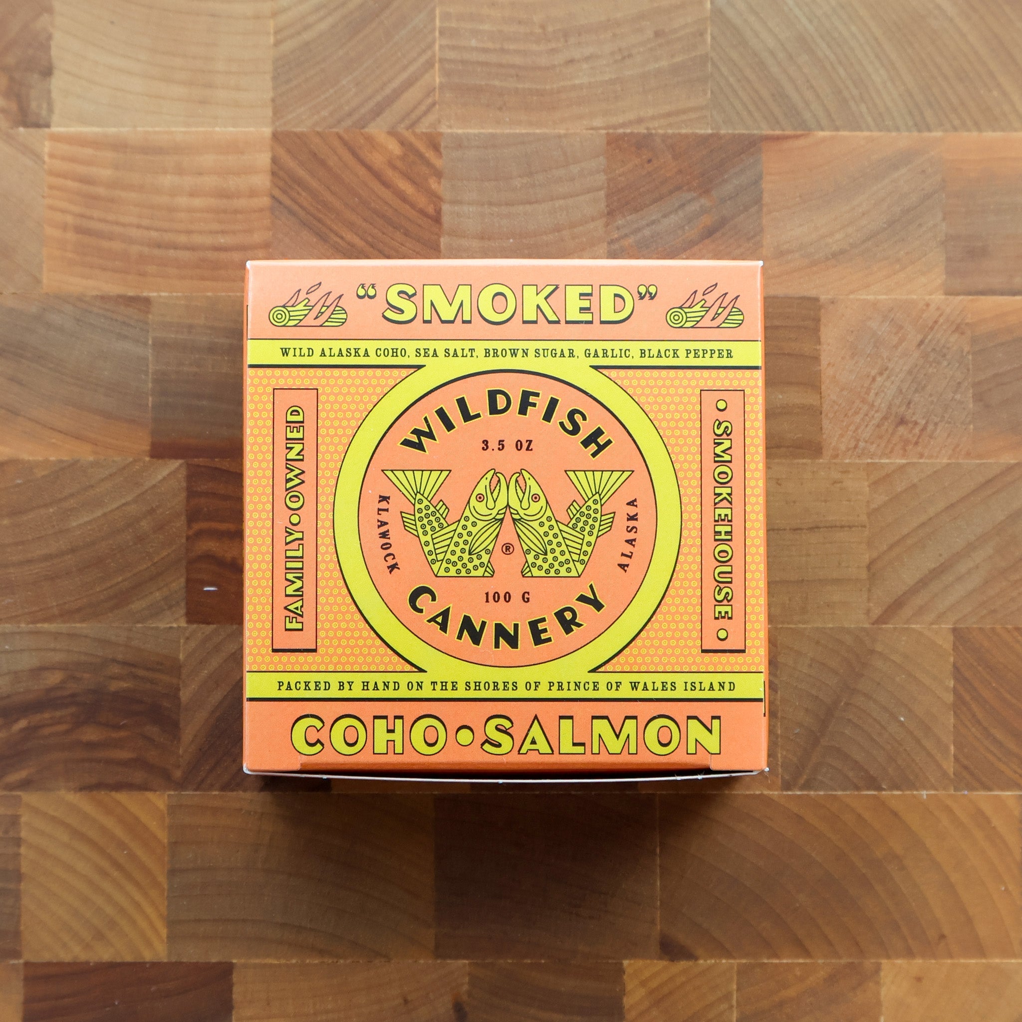 Wildfish Cannery - Smoked Coho Salmon - FishNook Tinned Seafood Co.