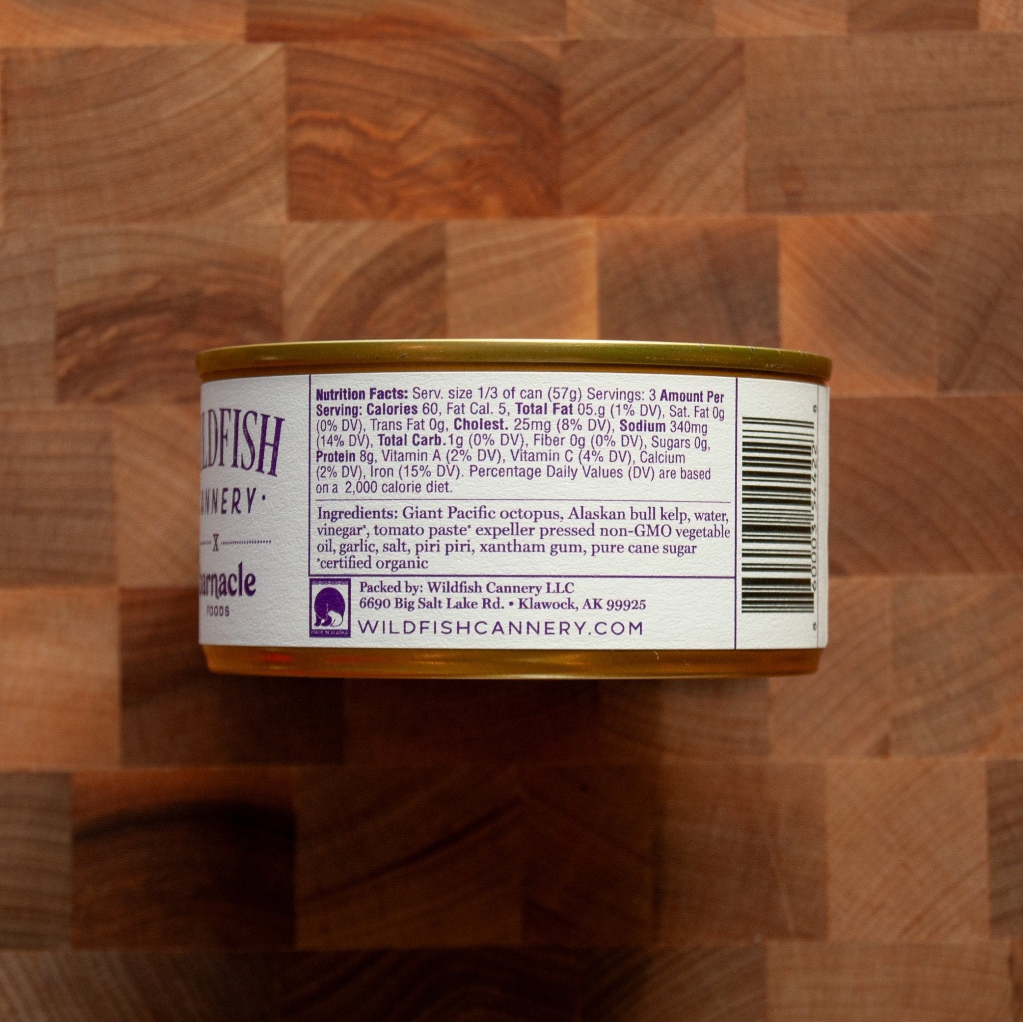 Wildfish Cannery - Octopus in Bullwhip Hot Sauce (Limited Edition) - FishNook Tinned Seafood Co.