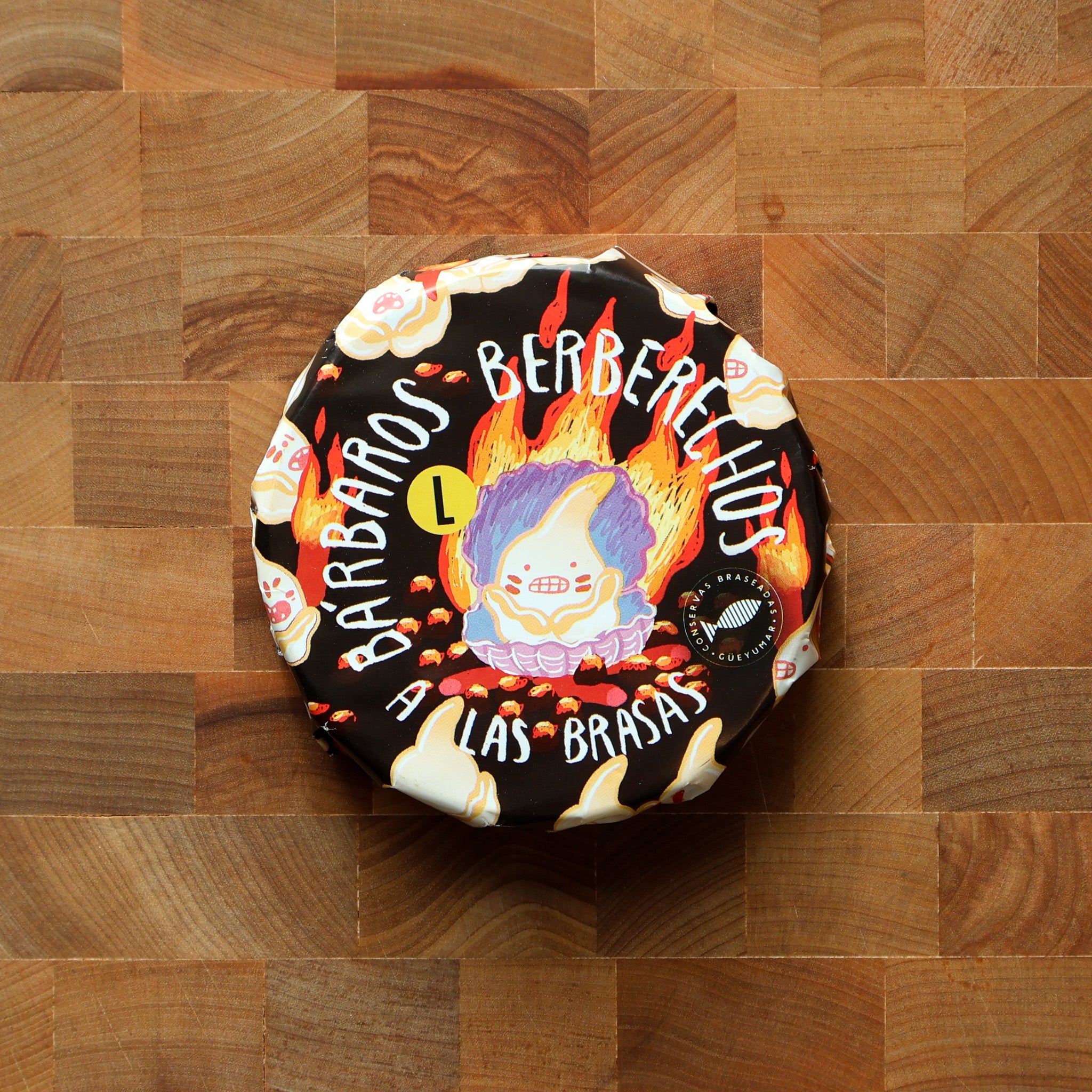 Chargrilled Spicy Cockles in EVOO