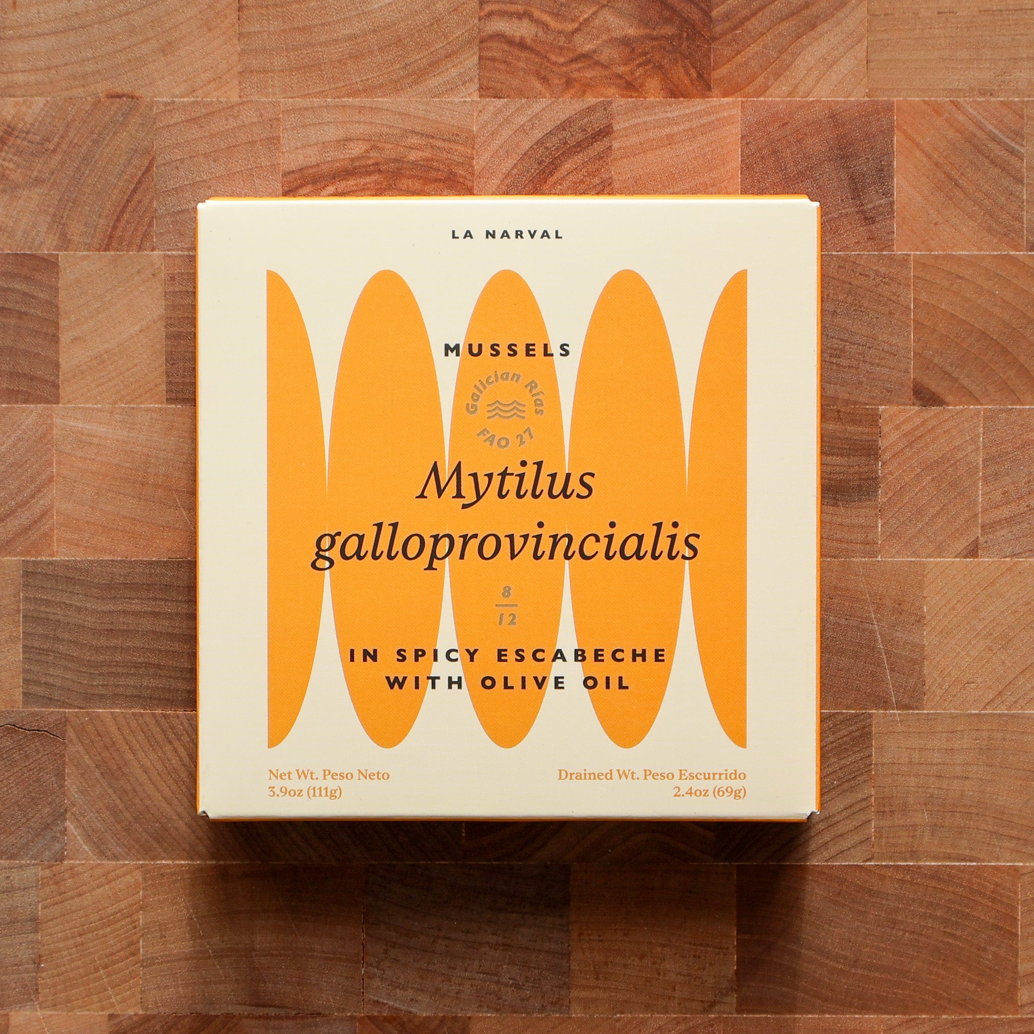 Galician Mussels in Spicy Escabeche