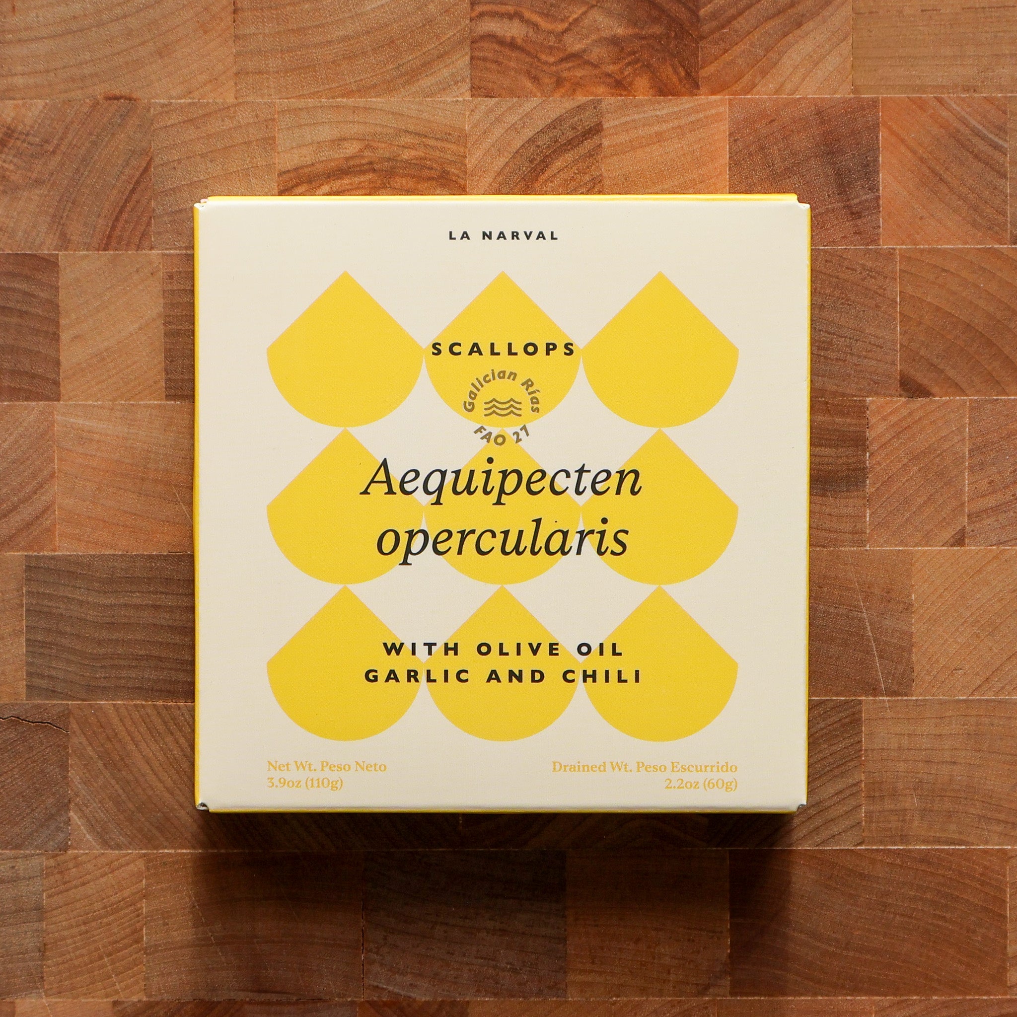 Galician Scallops w/ Olive Oil, Garlic & Chili