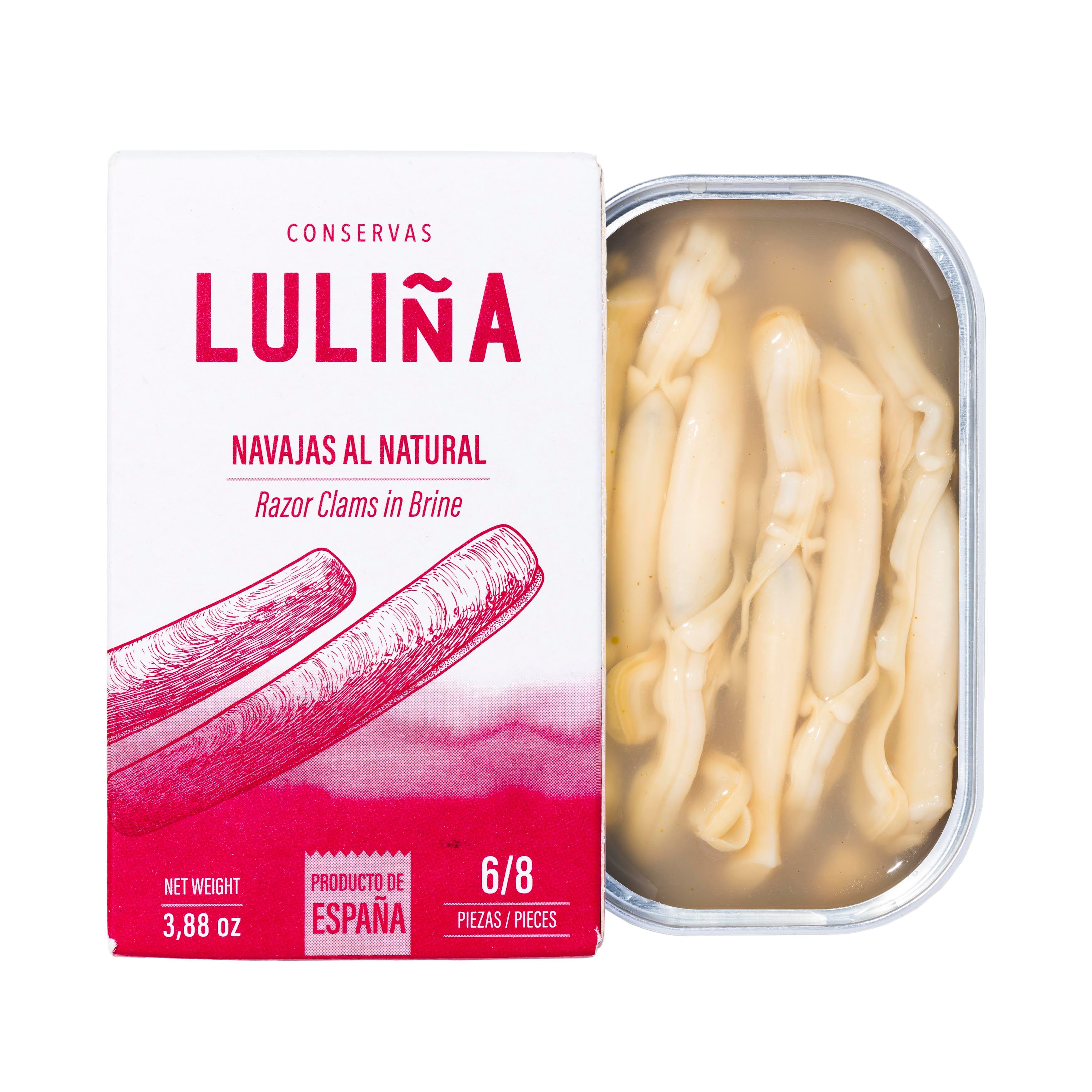 Razor Clams in Brine