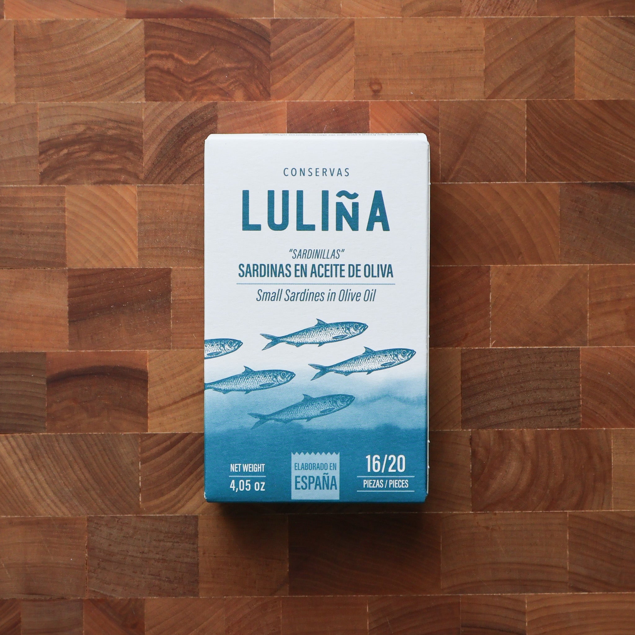 16/20 Small Sardines in Olive Oil