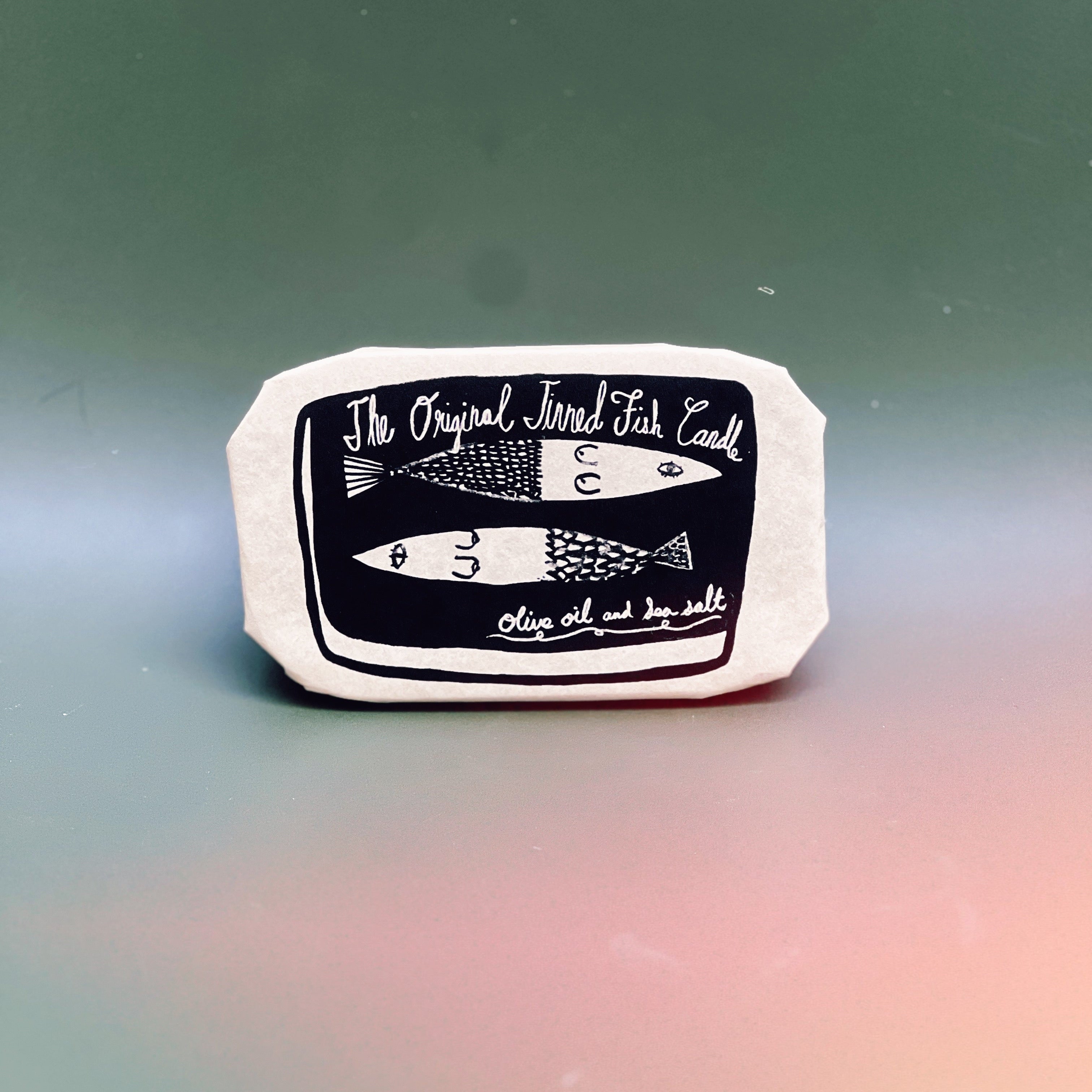 Original Tinned Fish Candle Olive Oil and Sea Salt