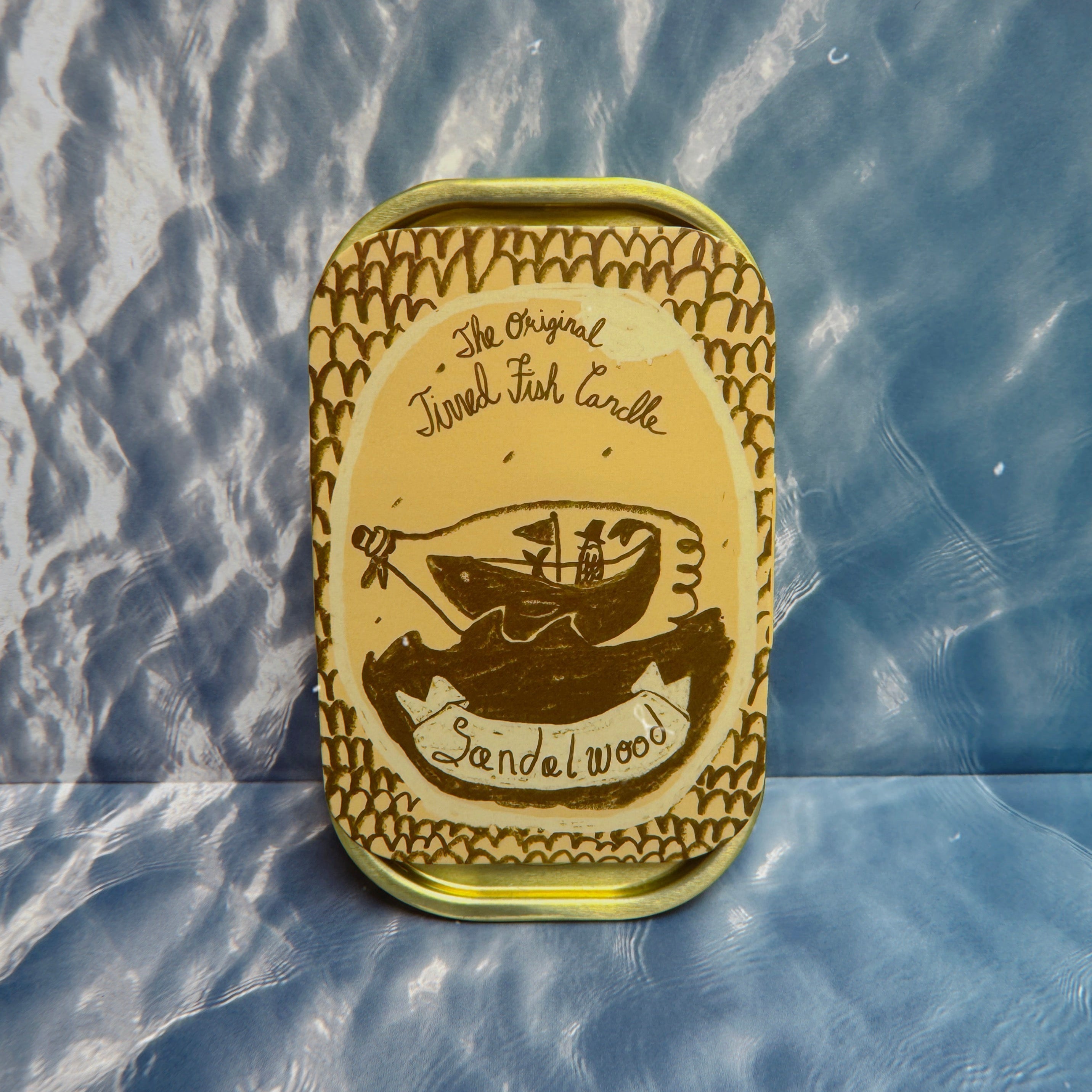 The Original Tinned Fish Candle Sandalwood Scented