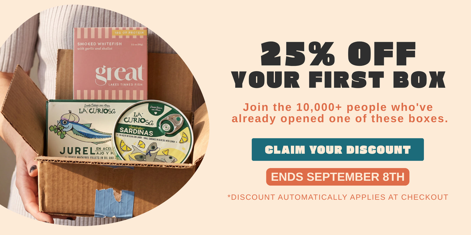 Take 25% OFF Your First Box - Learn More Here