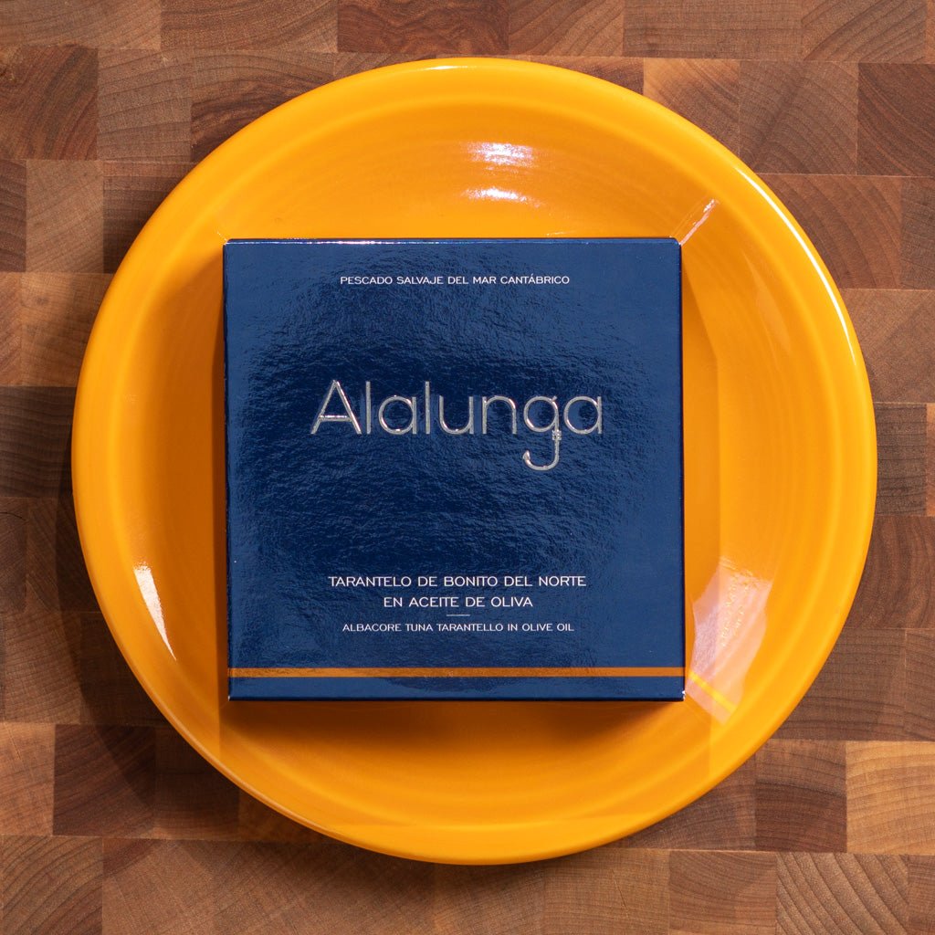 Alalunga Albacore Tuna Belly "Tarantello" Cut in Olive Oil - FishNook Tinned Seafood Co.