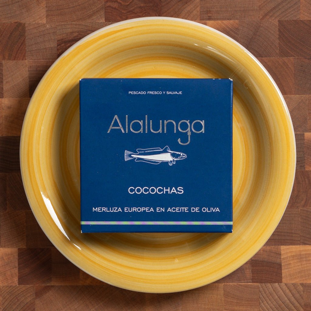 Alalunga Hake Cheeks in Olive Oil - FishNook Tinned Seafood Co.