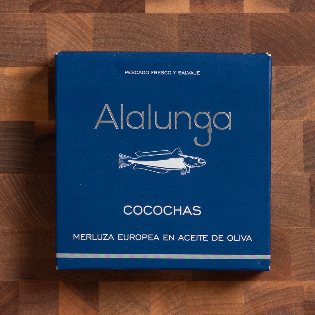 Alalunga Hake Cheeks in Olive Oil - FishNook Tinned Seafood Co.