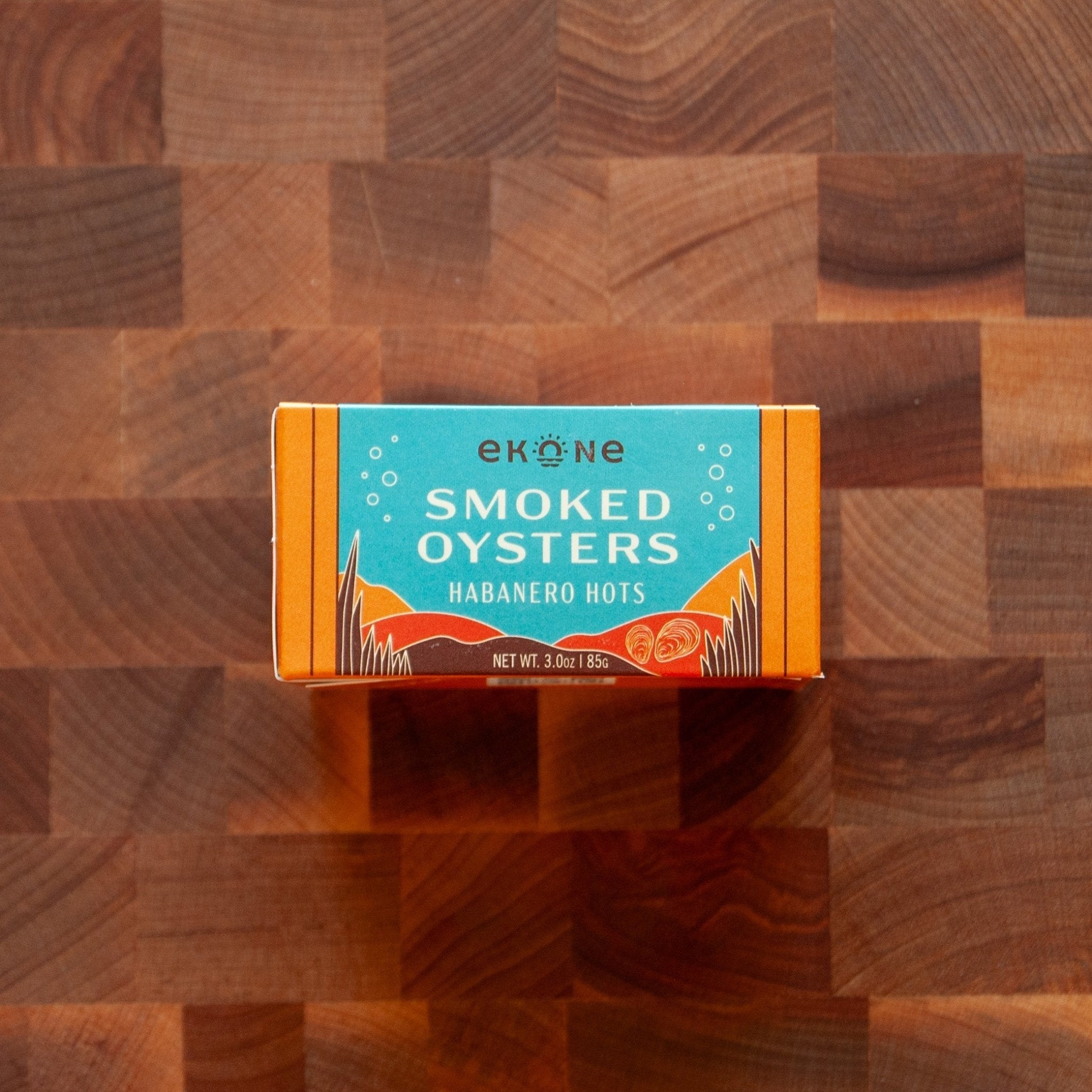 Ekone Habanero Smoked Oysters - FishNook Tinned Seafood Co.