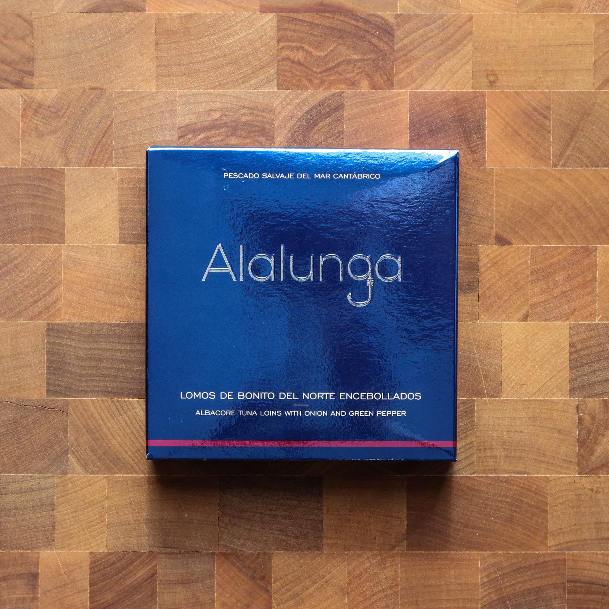 Alalunga - Albacore Loins w/ Caramelized Onion & Green Pepper - FishNook Tinned Seafood Co.