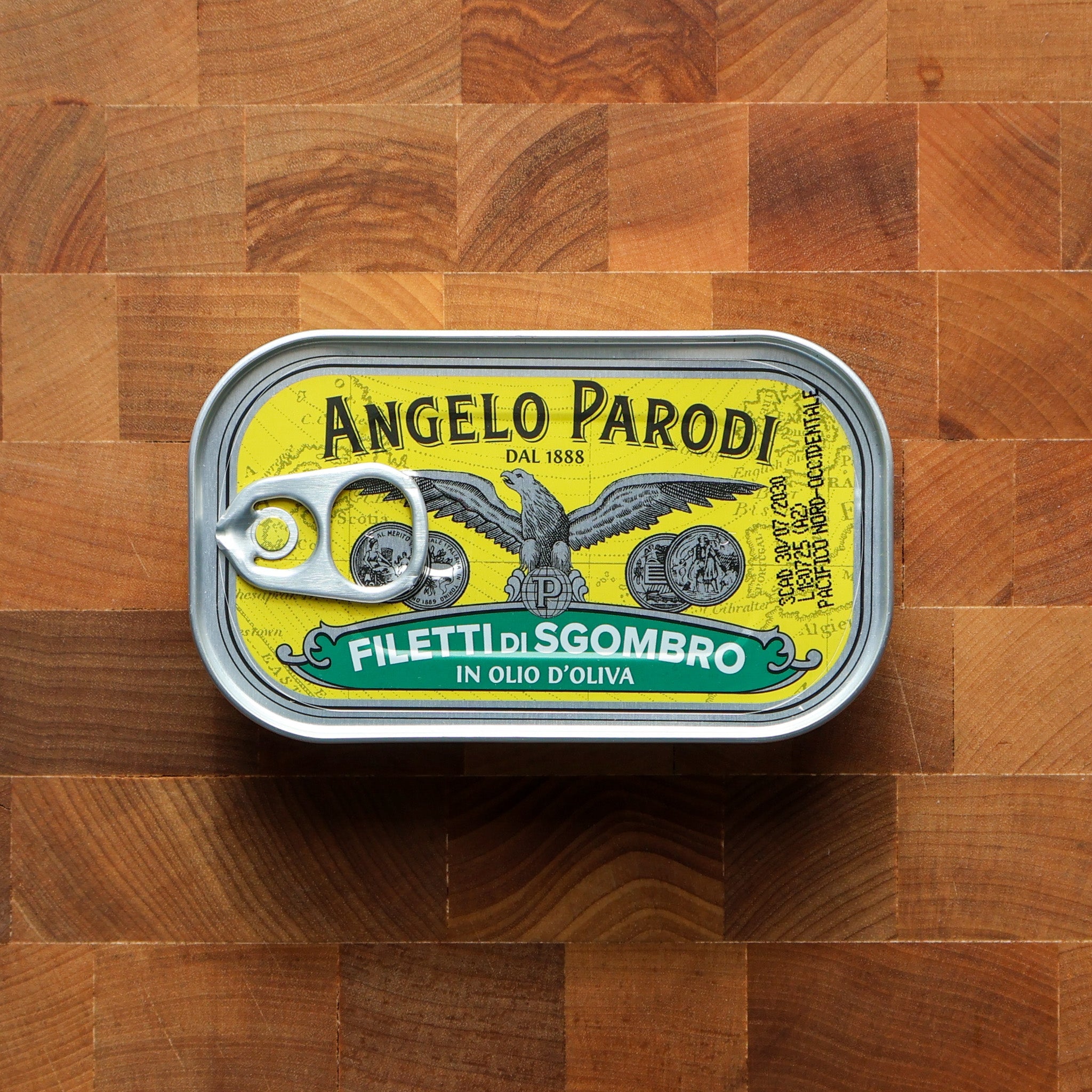 Angelo Parodi - Mackerel Fillets in Olive Oil - FishNook Tinned Seafood Co.
