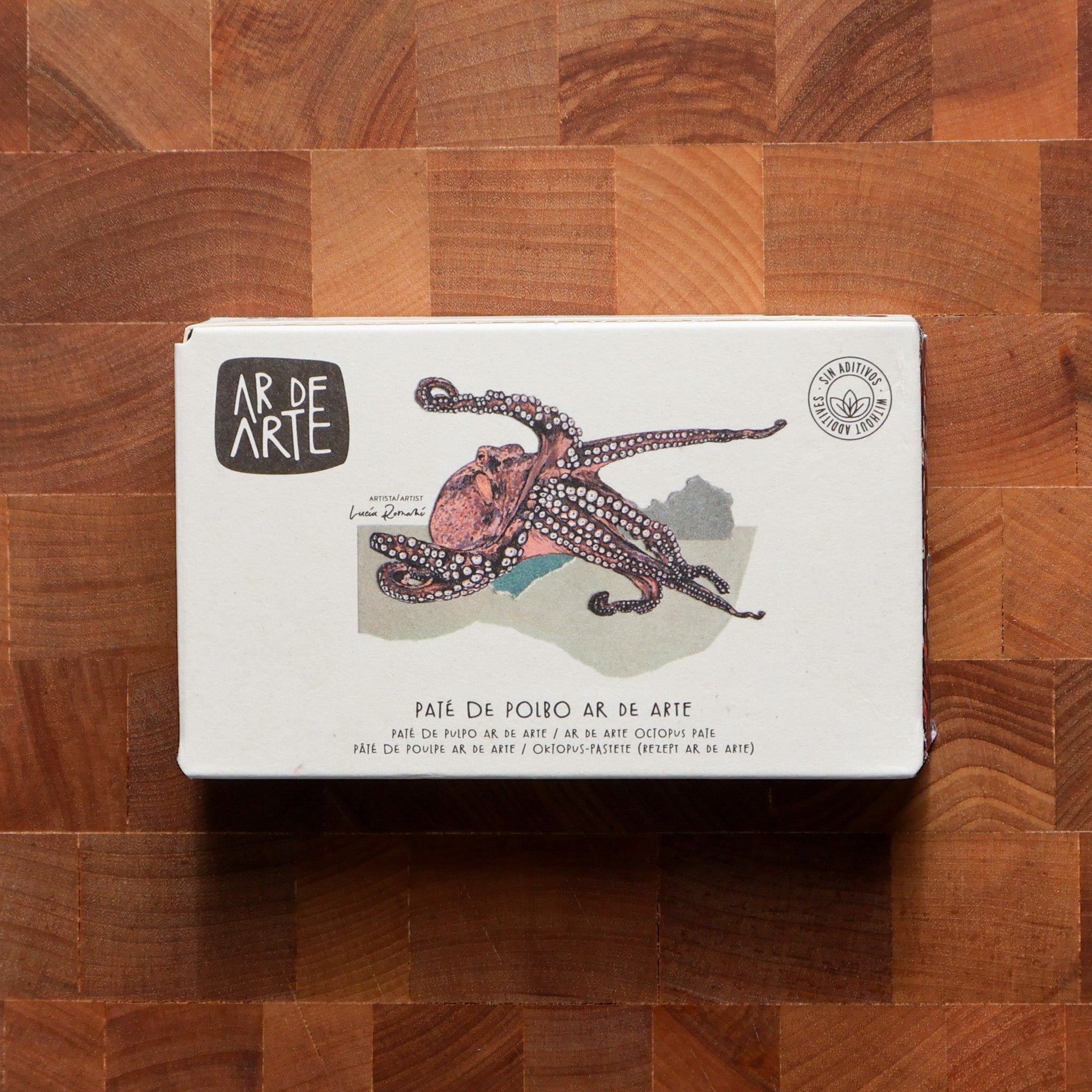 Ar De Arte - Octopus Pate - FishNook Tinned Seafood Co.