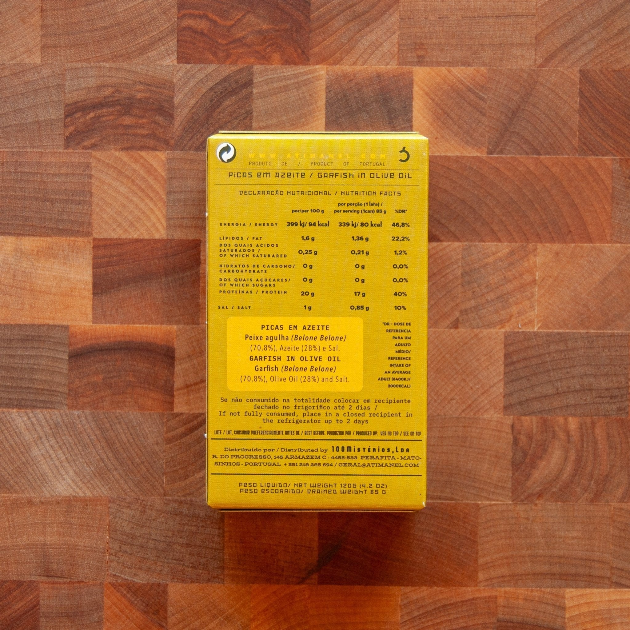 Ati Manel - Garfish in Olive Oil - FishNook Tinned Seafood Co.