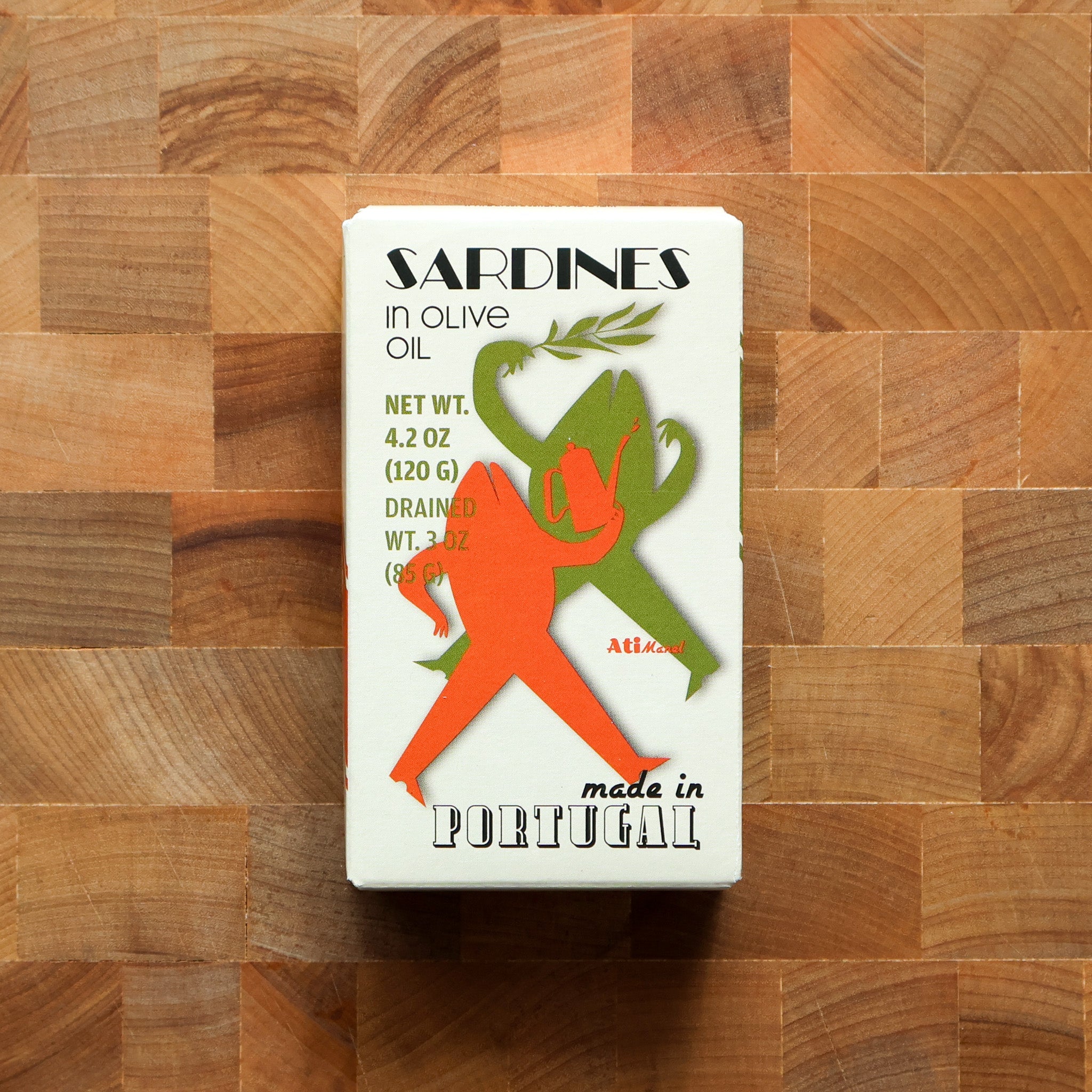 Ati Manel - Sardines in Olive Oil - FishNook Tinned Seafood Co.