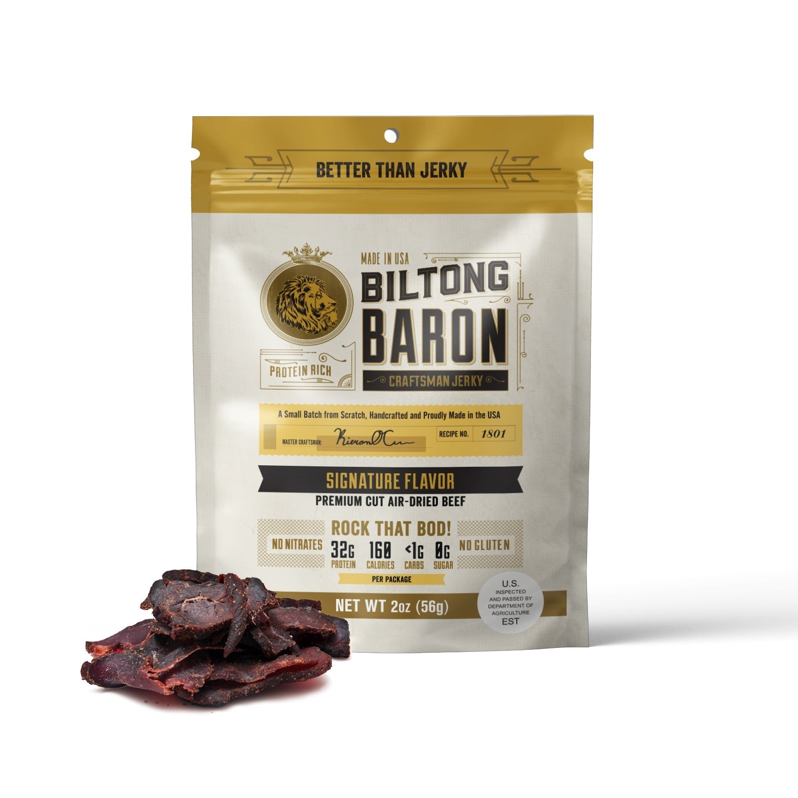 Biltong Baron - Signature Flavor Biltong - FishNook Tinned Seafood Co.